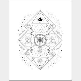 Metatron's Cube | Sacred Geometry Posters and Art